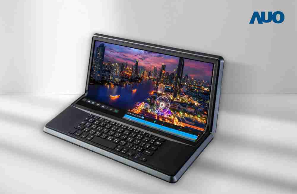 z6尊龙14.6吋Micro LED折迭显示屏幕，，搭配半径4mm的弯折绞炼，，，，以及高画素、、、、高亮度、、高对比度的显示技术特点，，，即便在大视角下仍保有绝佳色相与亮度