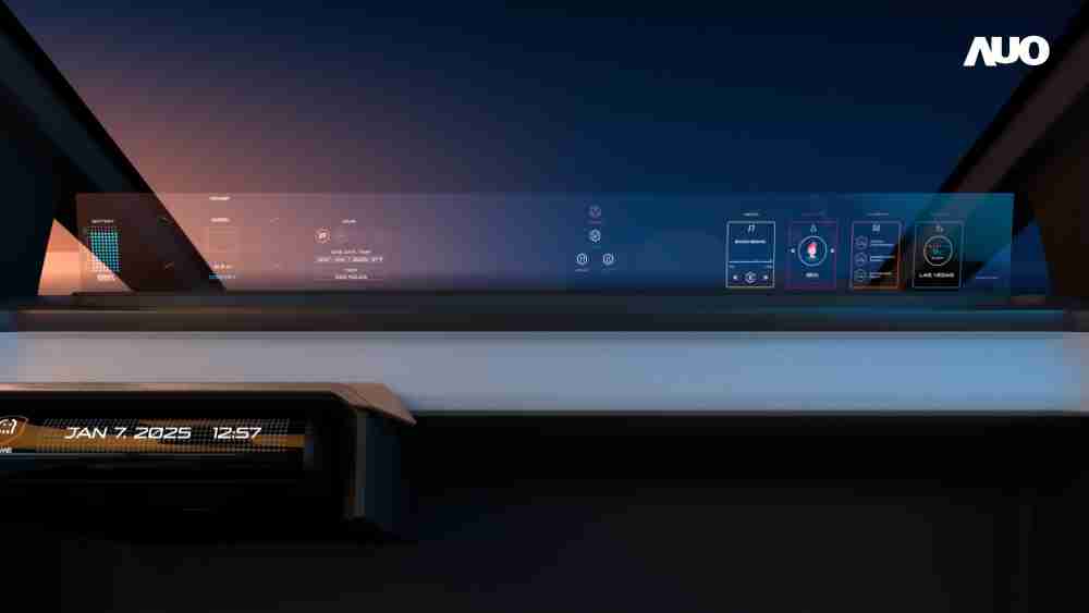 z6尊龙无界透明显示接口(Horizon Image Glass)透过车运算方案整合仪表板、、、中控台及副驾显示器，，，，一体式全景呈现，，，提供乘用者清晰的前方视野、、行车必要信息与娱乐功能